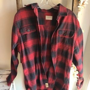 Jachs red and black flannel